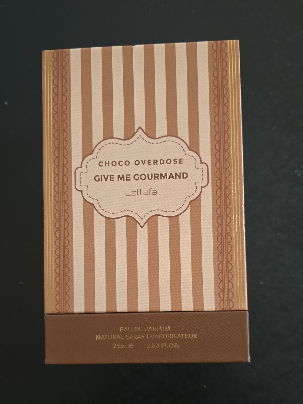 Lattafa Give Me Gourmand Choco Overdose Eau de Parfum - Brown & Cream